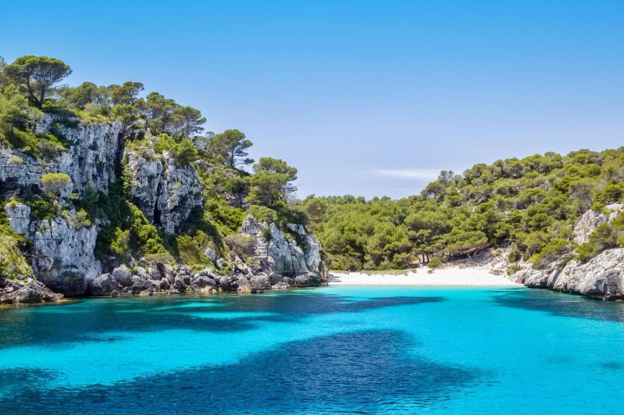 Apartament Sa Farola - Ac, Wifi , Pool, Beach Cala'N Blanes  Kültér fotó